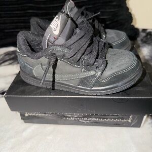 Cactus Jack by Travis Scott Kids Black Sneakers